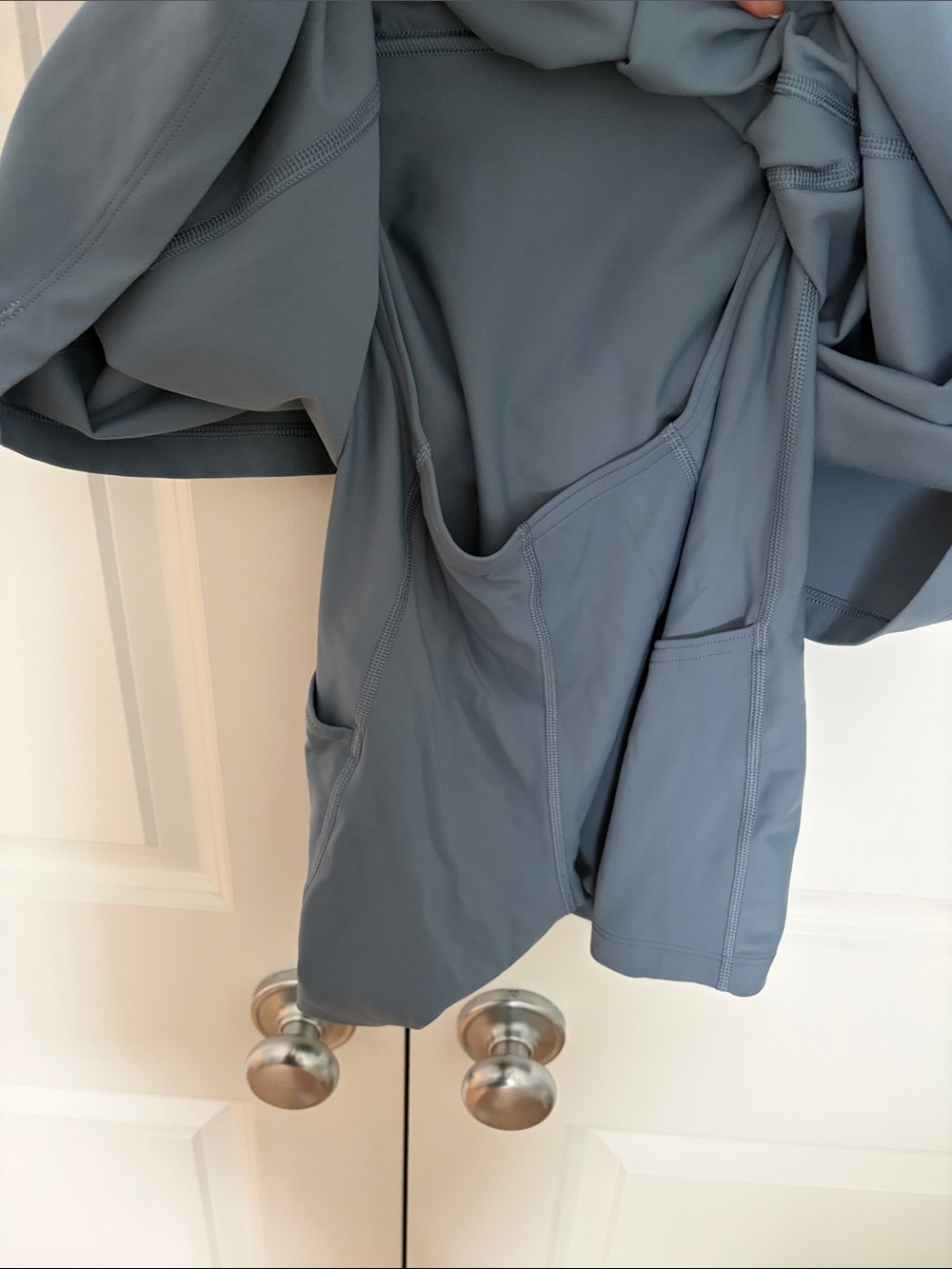 Lululemon Align High-Neck Dress C/D Cup Size 4 *Sleek Liner Steel Blue - Picture 6 of 6
